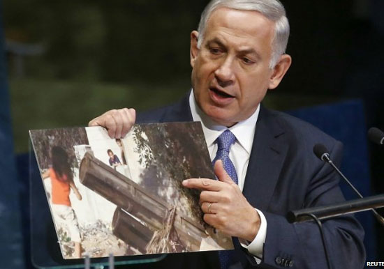 نتانیاهو امسال هم برای سخنرانی سازمان ملل عکس آورد (+عکس)