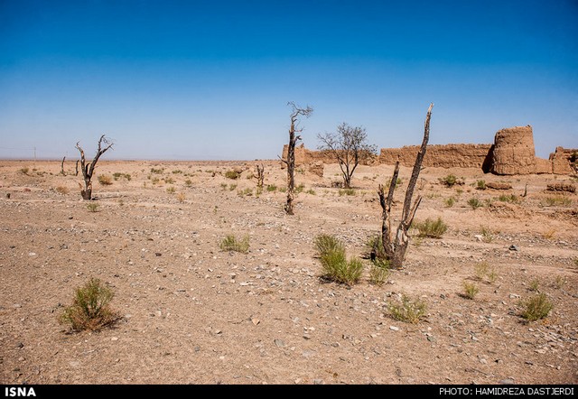 سمنان در چنگ خشکسالی (عکس)