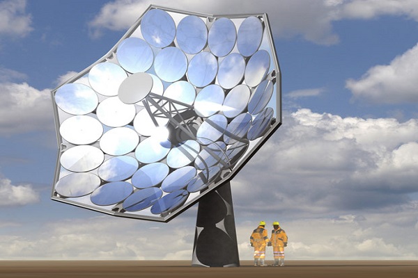 تولید برق و آب داغ با متمرکزکننده خورشیدی