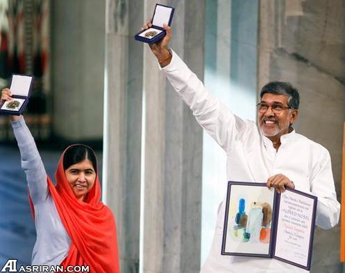 ملاله جایزه صلح نوبل را گرفت