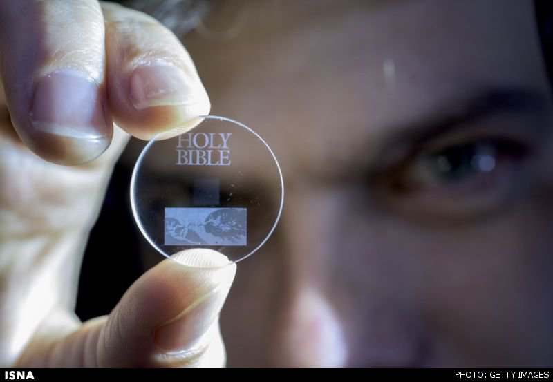 دیسک‌ شیشه‌ای برای ذخیره داده تا 13.8 میلیارد سال