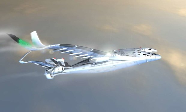 هواپیمای آینده با ویژگی پاکسازی هوای زمین!