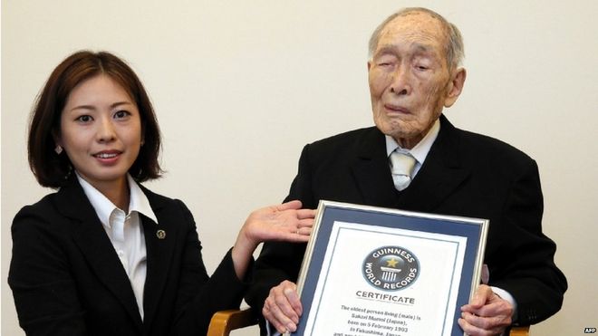 پیرترین مردم جهان مرد (عکس)