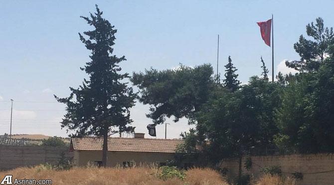فاصله 30 متری ترکیه و داعش(+عکس)