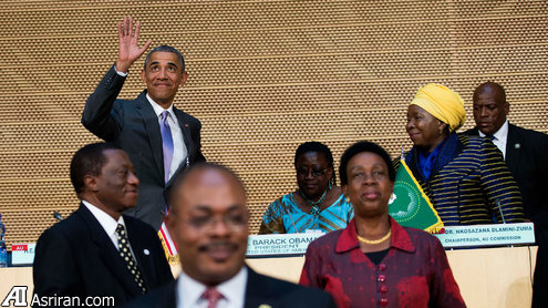 کنایه های اوباما به رهبران آفریقایی : من هم اگر برای بار سوم نامزد شوم برنده می شوم