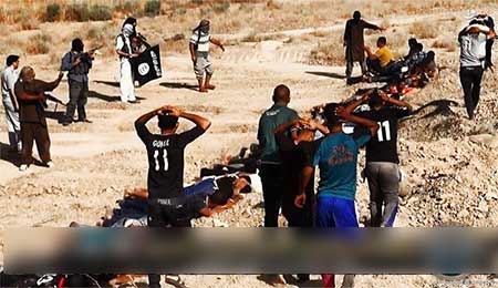 داعش ۲۱ نوجوان را در عراق اعدام کرد