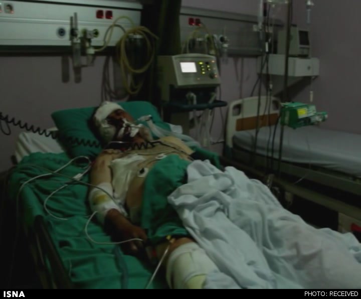 آخرین وضعیت خبرنگار زخمی ایران در سوریه (+عکس)
