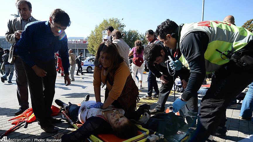 دستکم 30 کشته و 126 زخمی درانفجار انتحاری آنکارا(+عکس)