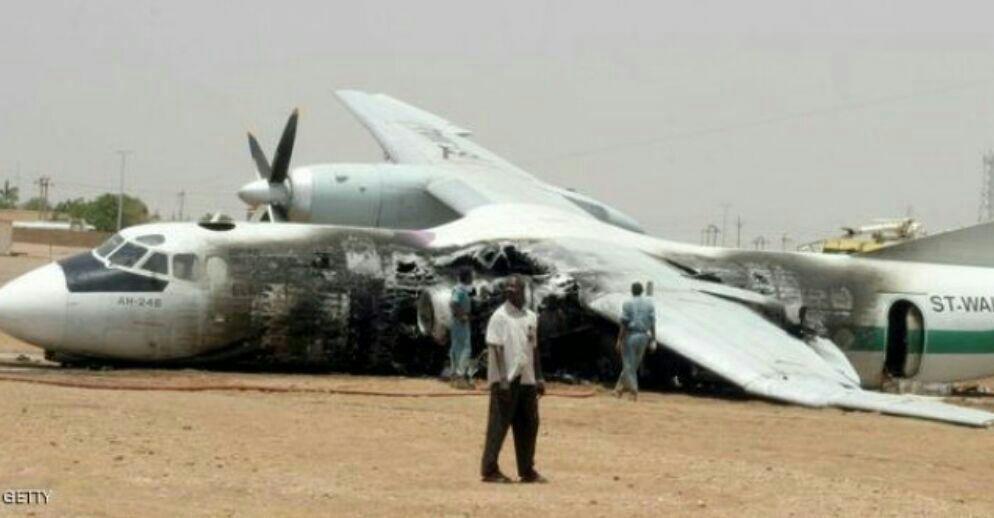5 کشته در سقوط هواپیمای ارتش سودان