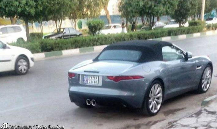 خودروی وحشی انگلیسی در ایران (+عکس)
