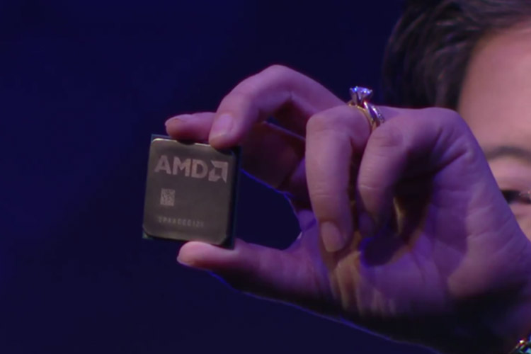 رونمایی AMD از پردازنده هشت هسته ای Zen