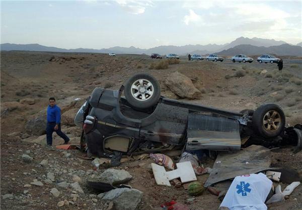 3 کشته در واژگونی پرادو در اصفهان