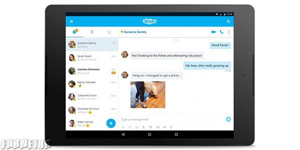 Skype 7.0 برای اندروید عرضه شد