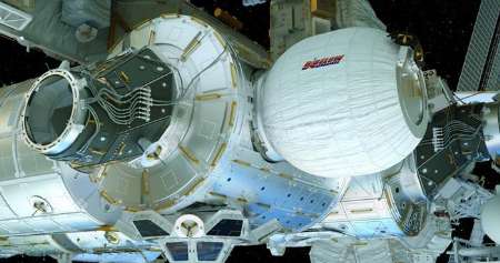 ناسا یک اتاقک بادشونده در فضا راه اندازی کرد
