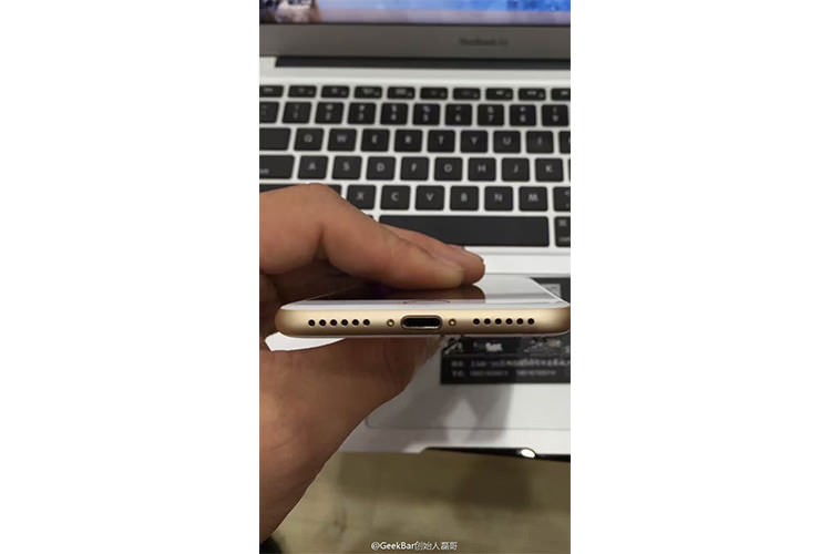 افشای نخستین تصاویر از آیفون 7 در حال کار