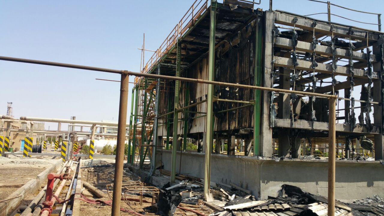 تکذیب خبر آتش‌سوزی مخزن نگهداری روغن صنعتی در آبادان