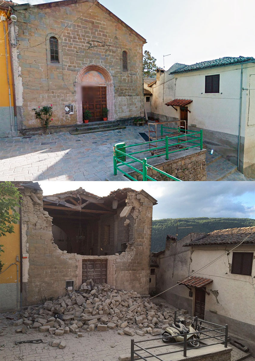عکس زلزله زلزله ایتالیا توریستی ایتالیا اخبار ایتالیا