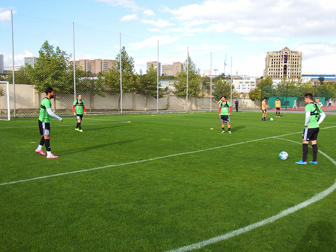 تمرینات تیم ملی ایران در ارمنستان(عکس)