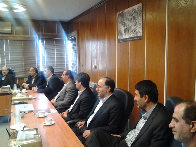 دیدار نوروزی قائم مقام وزیر نیرو، با مدیران شرکت مدیریت منابع آب ایران