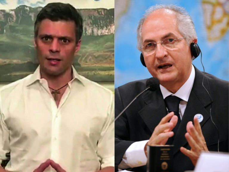بازداشت 2 تن از رهبران در حصر مخالفان ونزوئلا