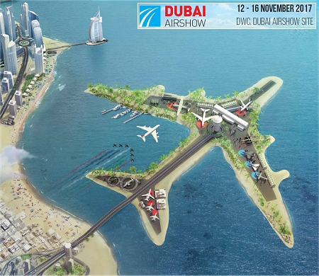 طرحی از نمایشگاه هواپیما (عکس)