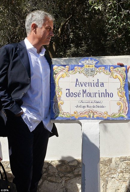نامگذاری یک خیابان در پرتغال به اسم مورینیو (+ عکس)