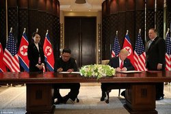 ترامپ: خلع سلاح هسته‌ای کامل کره شمالی آغاز شده است
