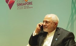گفتگوی تلفنی ظریف و وزیر خارجه فرانسه/موضوع گفتگو: آخرین تحولات مربوط به برجام