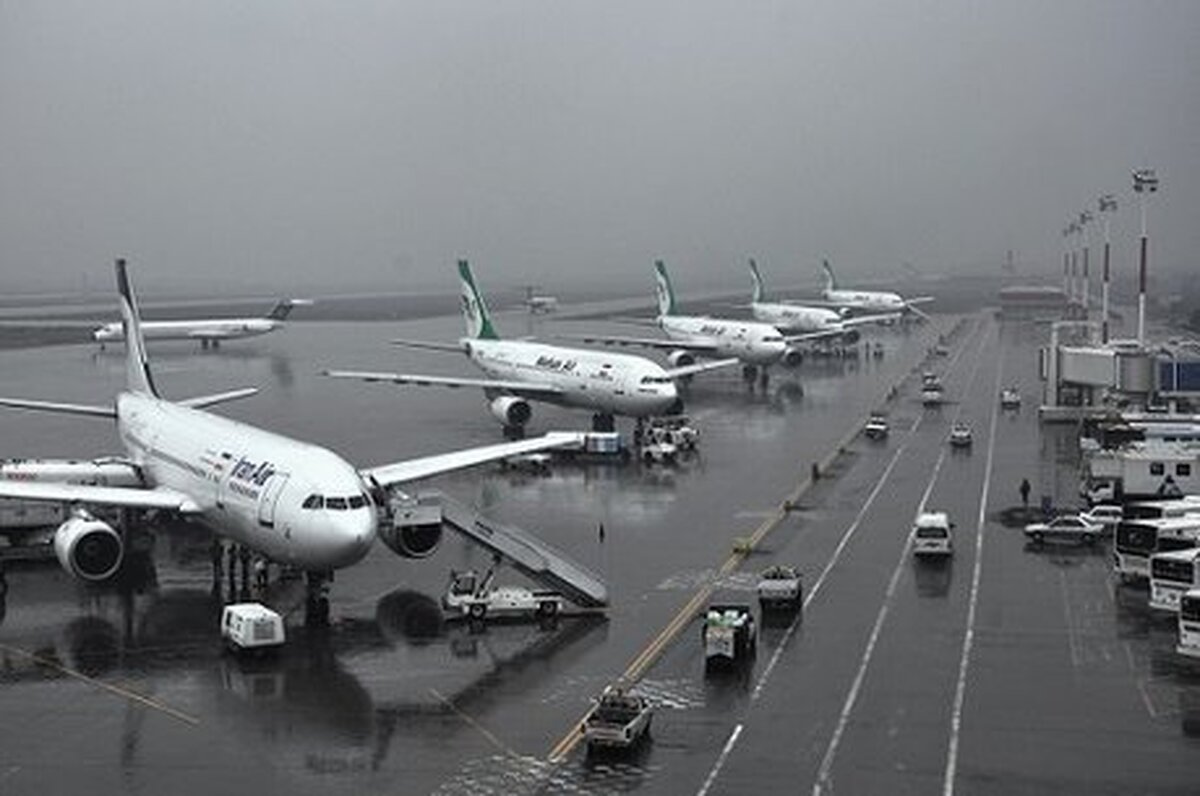 لغو و تاخیر ۴ پرواز فرودگاه اهواز به دلیل مه شدید