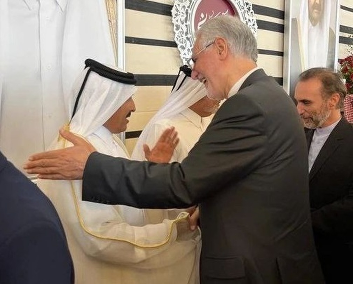 سفیر ایران در عروسی پسر شیخ قطری (+عکس)