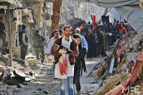 فاجعه انسانی در جنوب دمشق (عکس) 44