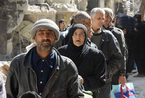 فاجعه انسانی در جنوب دمشق (عکس) 49
