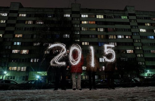  جشن آغاز سال 2015 - روسیه