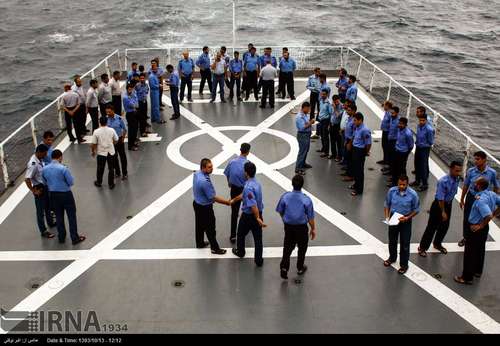 ناوگروه نیروی دریایی در خلیج عدن (عکس) 