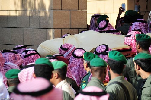 تشییع جنازه ملک عبدالله در ریاض