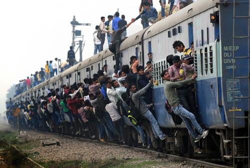  قطار سواری به سبک هندی