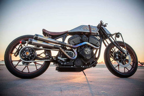 ۱۰. مدل: Track Chief؛ شرکت سازنده: Roland Sands x Indian 