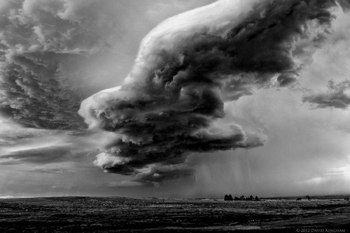 داکوتای جنوبی: ابری با ظاهر ترسناک که در بالای دشت‌های داکوتای جنوبی ایجاد شده است.