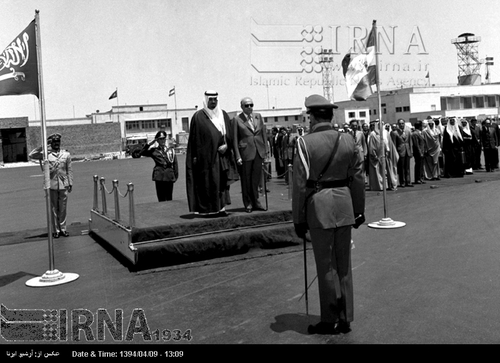 هانی تالک 10 تیر 1354 - سفر امیر فهد بن عبدالعزیز، ولیعهد عربستان به ایران