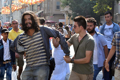 دستگیری یک مظنون تروریستی درنزدیکی میدان تقسیم استانبول