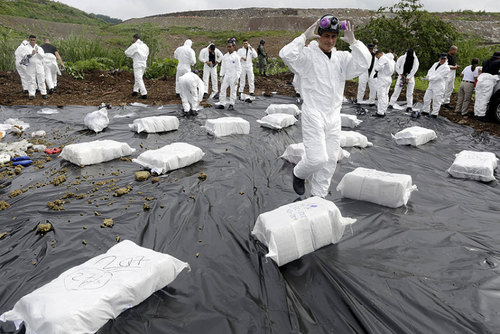 امحای بیش از 5 تن کوکایین و دیگر مخدرها از سوی پلیس پاناما