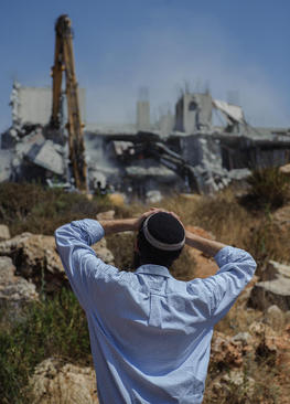 تخریب خانه های بدون مجوز اسراییلی در کرانه غربی به حکم دادگاه عالی اسراییل