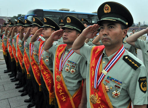 مراسم هشتاد و هشتمین سالگرد تاسیس ارتش ملی چین – پکن