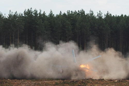 سقوط یک فروند هلی کوپتر در جریان یک نمایش هوایی – روسیه