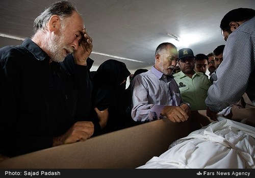 تشییع پیکر شهید افغان جنگ سوریه در دماوند تهران (عکس)