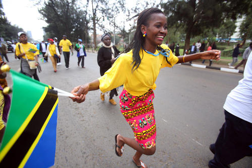 یک جشنواره فرهنگی آفریقایی در شهر نایروبی پایتخت کنیا