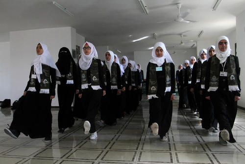 کمپ آموزش نظامی به دختران – غزه