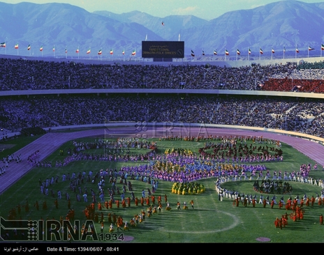 10 شهریور 1353 - مراسم افتتاح هفتمین دوره بازی های آسیایی در مجموعه ورزشی آریامهر تهران (آزادی کنونی) برگزار می شود