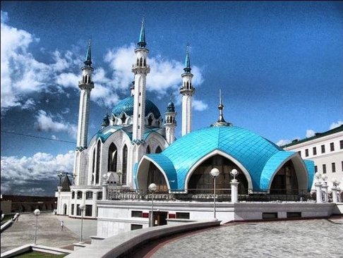 مسجد قل شریف، قازان روسیه