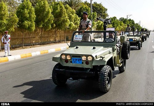 رژه بزرگ نیروهای مسلح بمناسبت هفته دفاع مقدس - استانها (عکس) 29